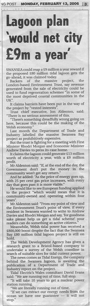 Evening Post Article