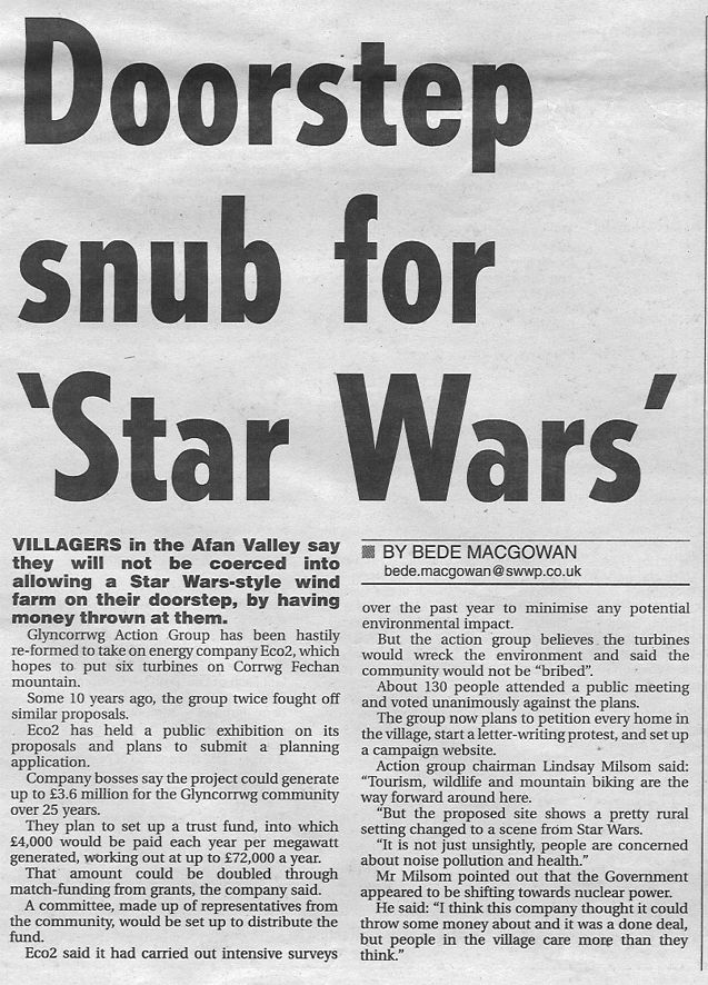 Evening Post Article