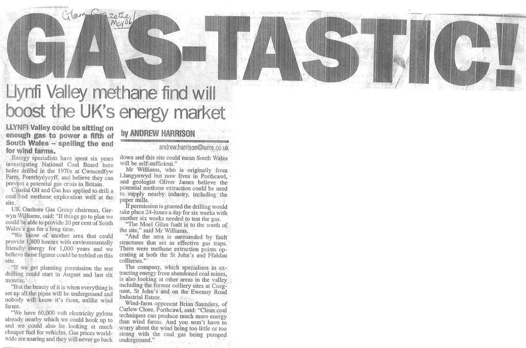Glamorgan Gazette Article