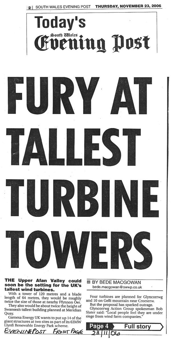 Evening Post Article