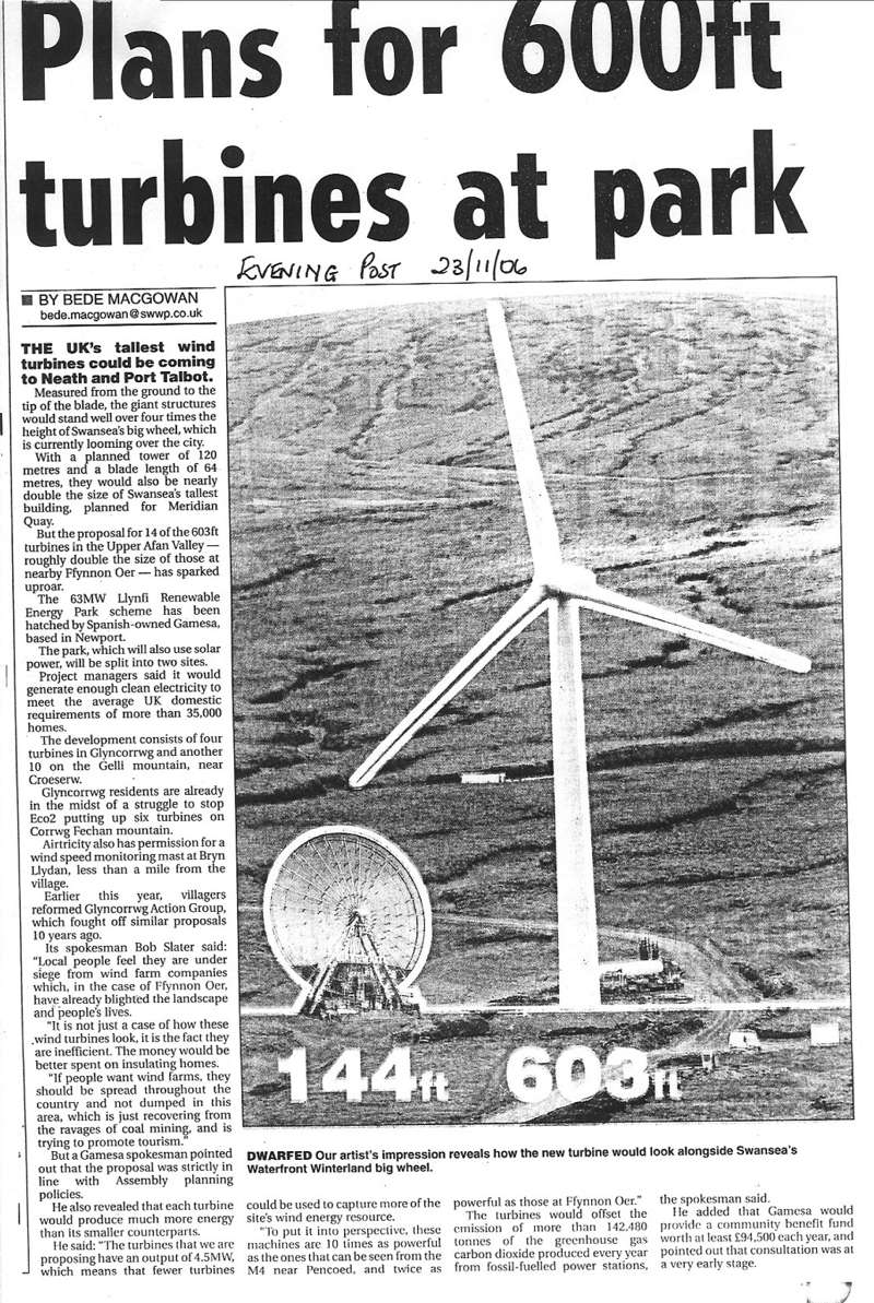 Evening Post Article