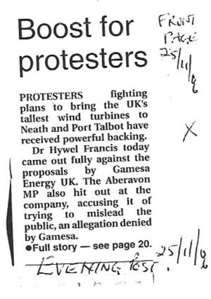 Evening Post Article