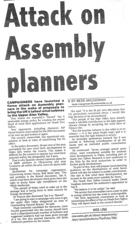 Evening Post Article